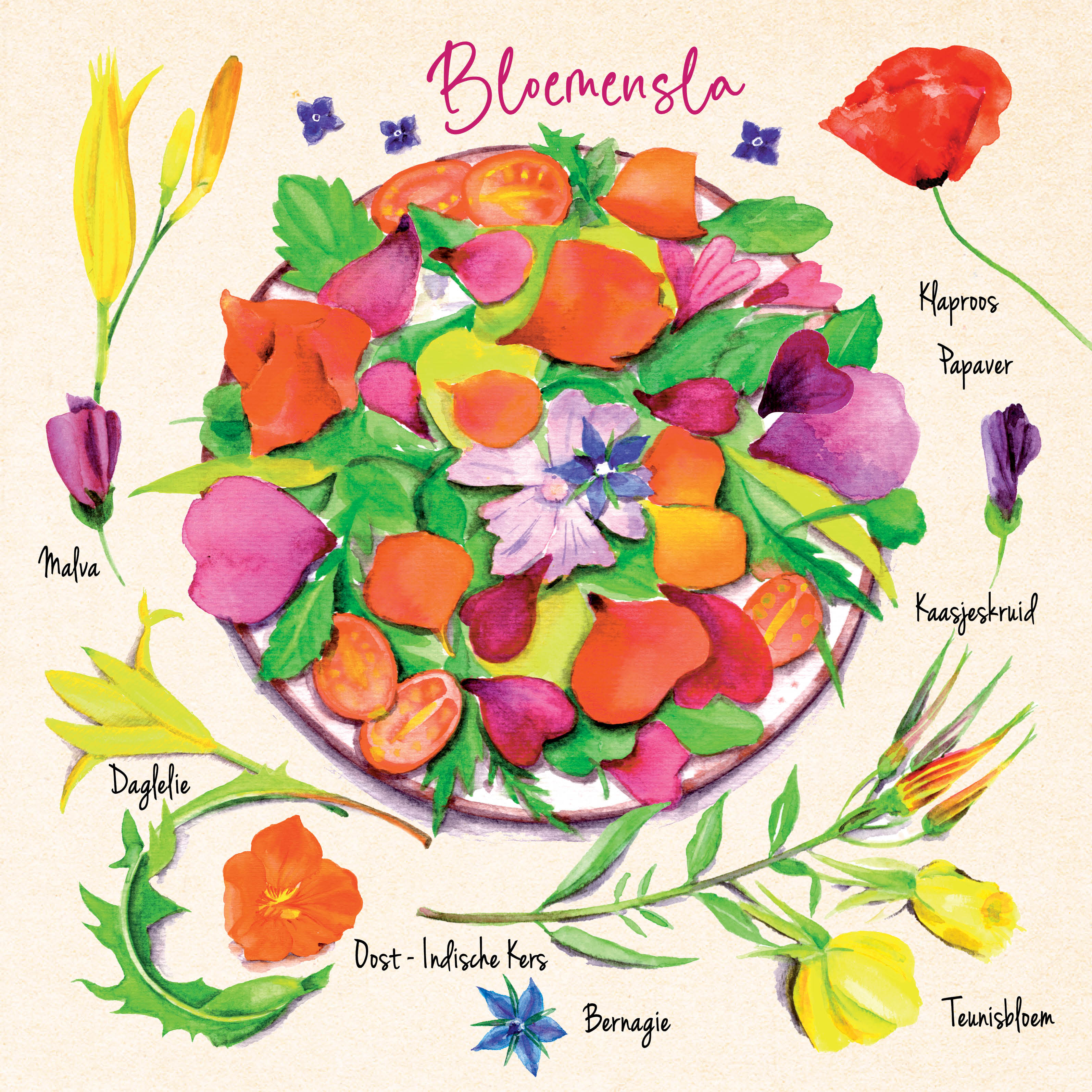 Tanja's Eetbare Bloemen Recepten