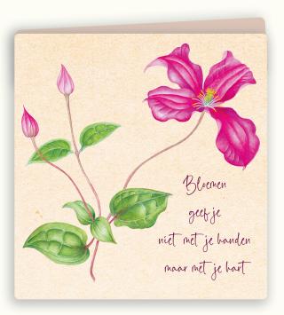 Botanische wenskaart 63